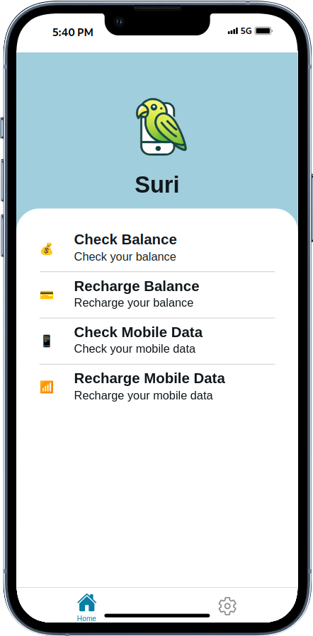 Suri App Screenshot 1